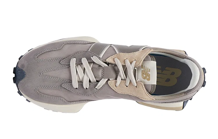 Детские кроссовки Grey White Gold New Balance, Grey White Gold — фото 4