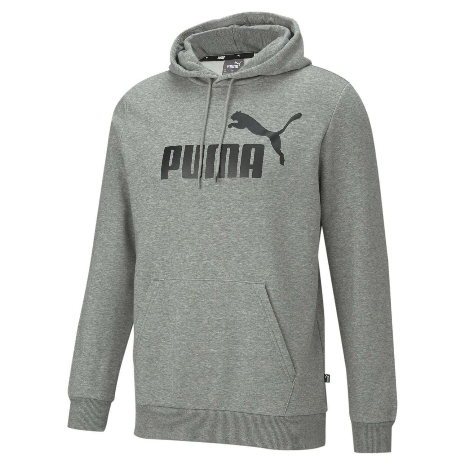 

Мужская худи Essentials с большим логотипом PUMA, Серый