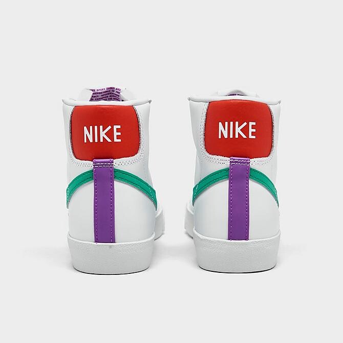 Кроссовки Nike Blazer Mid 77 CZ1055, бело-зеленый — фото 4