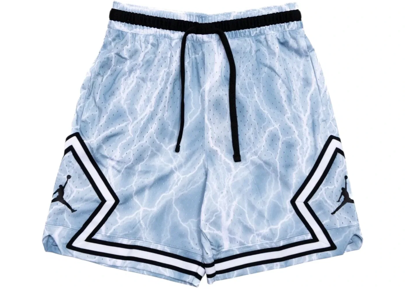 Мужские шорты с цветовой блокировкой Jordan Sport Diamond Dri Fit Shorts Blue Grey White Black