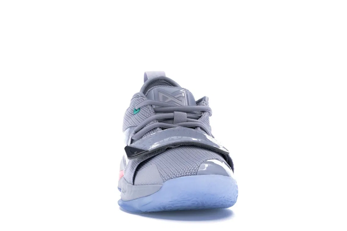 Детские кроссовки для мальчиков баскетбольные Nike PG 2.5, Wolf Grey/Multi-Color — фото 2