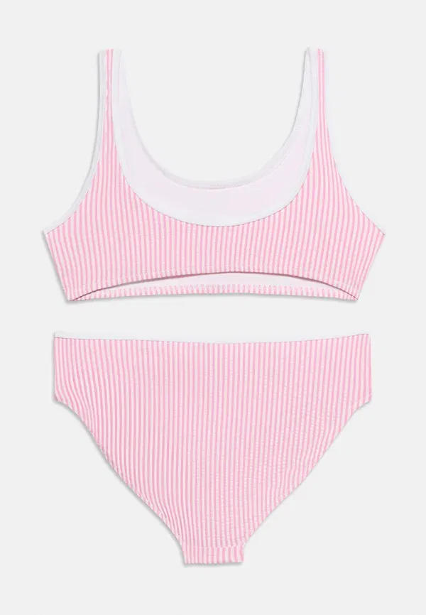 Купальник комплект из бикини и топа с логотипом Tommy Hilfiger light pink, светло-розовый — фото 2