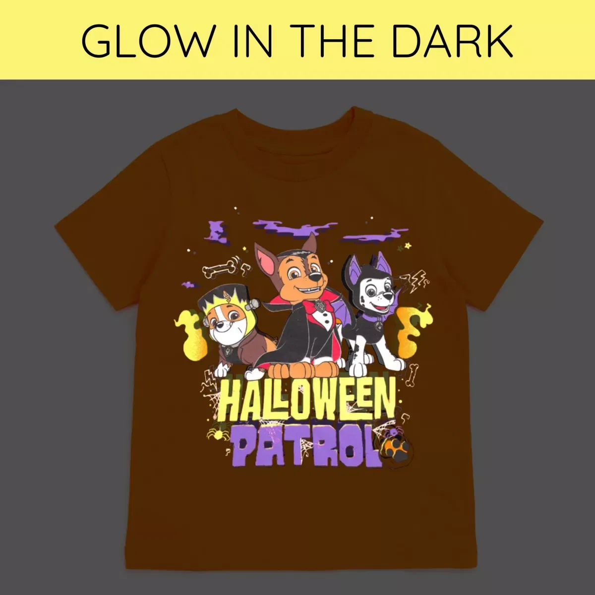 Детская футболка с принтом Halloween Patrol PAW Patrol, Halloween Patrol — фото 3