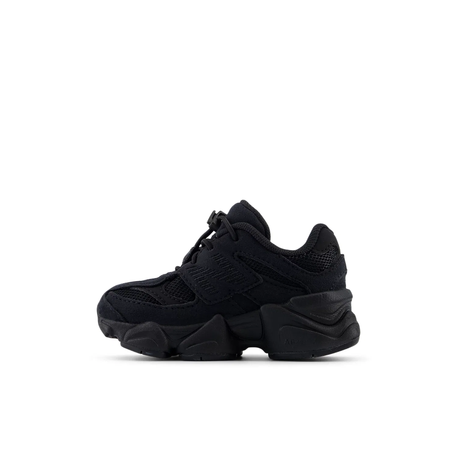 Детские кроссовки с регулируемой шнуровкой 9060 Bungee New Balance, Black With Phantom — фото 3