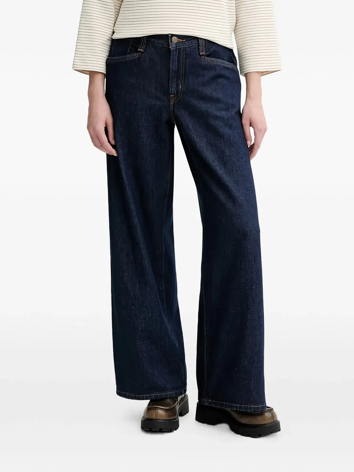 Джинсы широкого кроя - синие Levi's, синий
