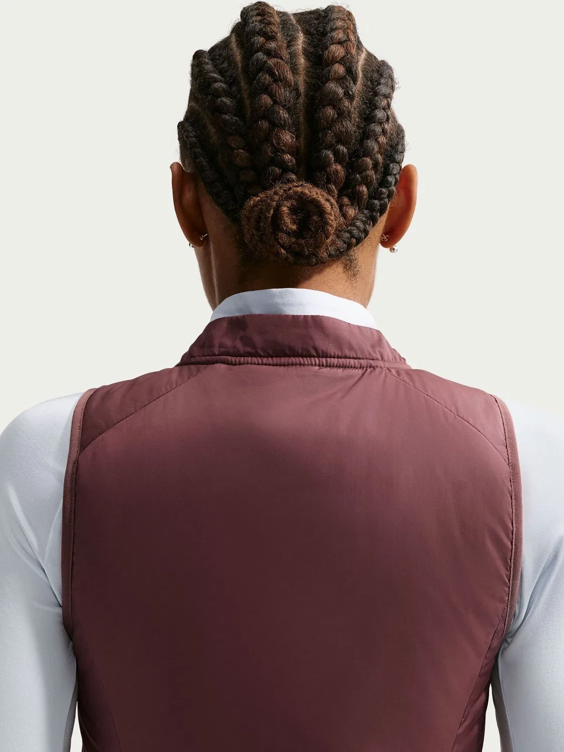 Жилет беговой Nike Tempo Repel Warm, Tattoo Brown — фото 4