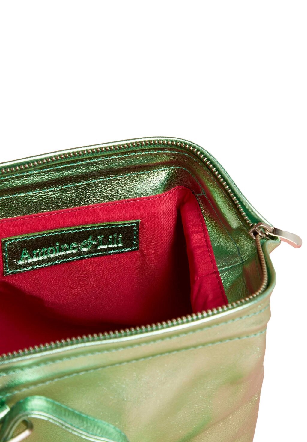 

Сумка через плечо DOCTEUR LONDRES Antoine et Lili, зеленый металлик