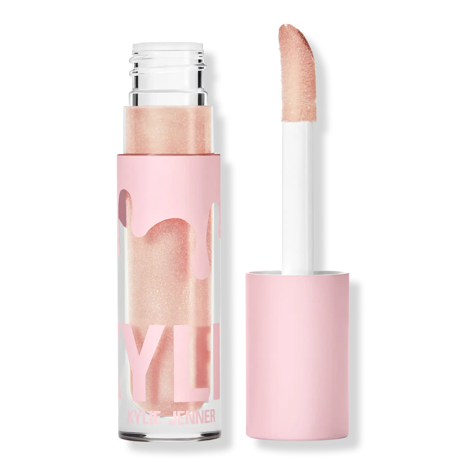 

Блеск для губ High Gloss KYLIE COSMETICS, 315 Lost Angel (sheer baby pink with reflective shimmers)