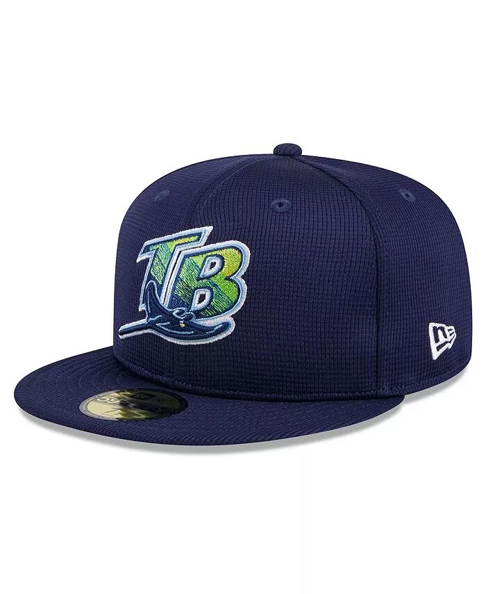 

Мужская темно-синяя кепка Tampa Bay Rays 2024 Batting Practice 59FIFTY Fitted New Era