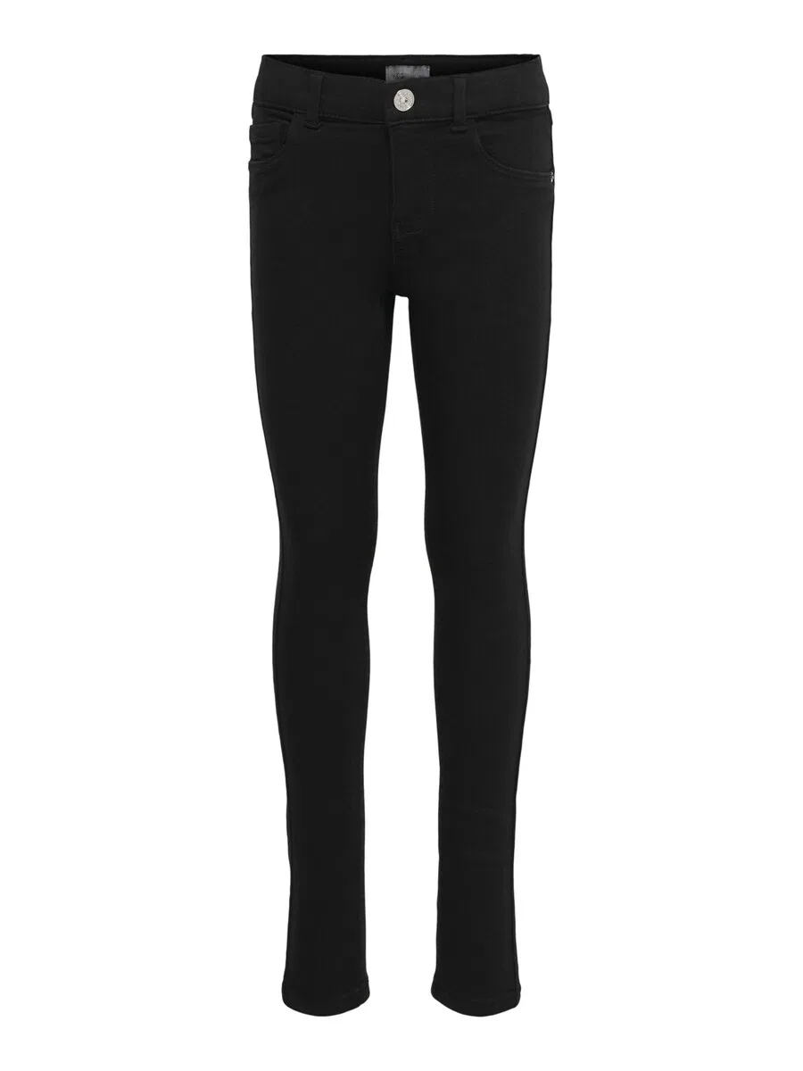 Джинсы ONLY GIRLS Slim fit 'Rain' из черного денима