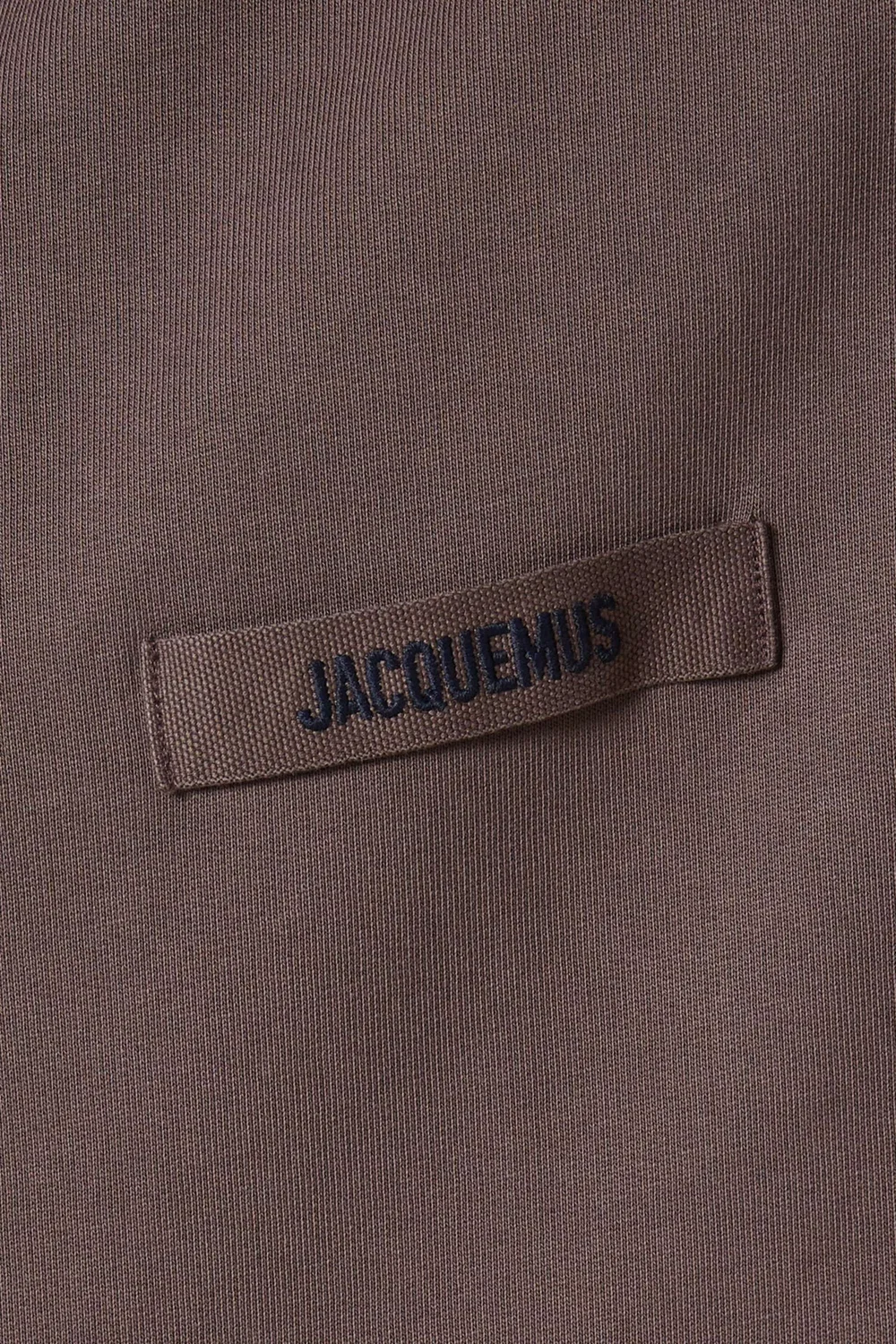Толстовка на молнии Le Camionneur Jacquemus, коричневый — фото 4