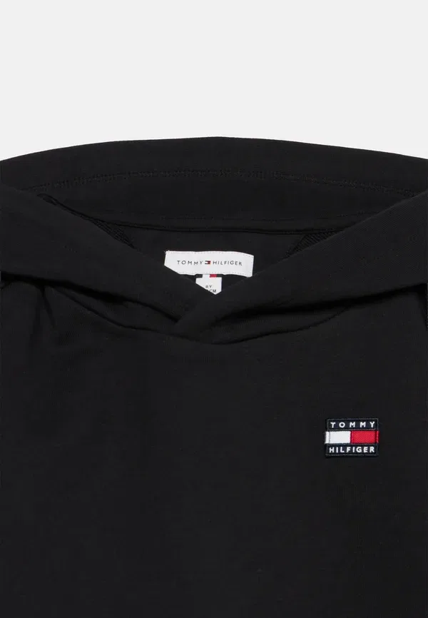 Худи из махровой ткани Tommy Hilfiger, черный — фото 3