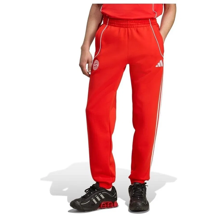 Спортивные брюки FC Bayern с принтом adidas, Красный — фото 2