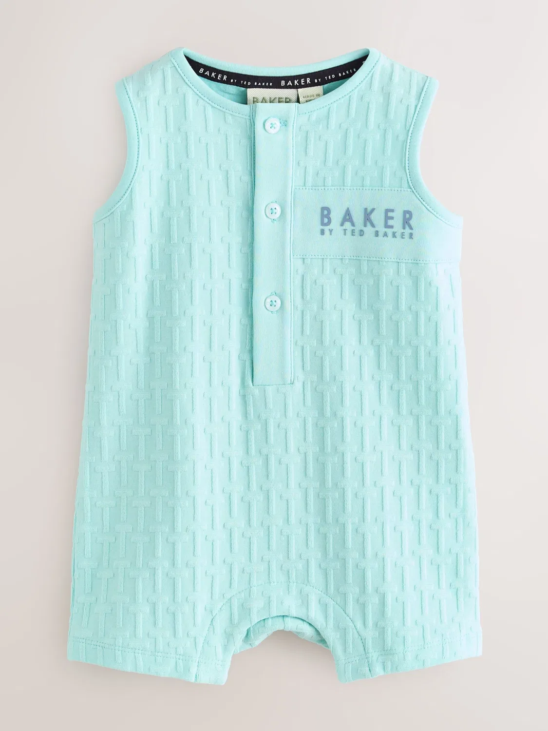 Комплект нижнего белья Baker by Ted Baker бирюзового цвета — фото 4