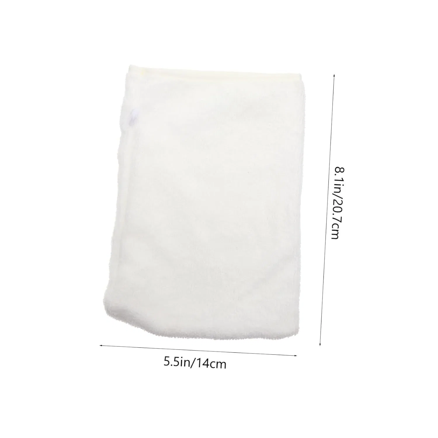 Салфетки для снятия макияжа, 3 шт, HONMEET, микрофибра, полиэстер, 20.7x14 см, Белый — фото 4