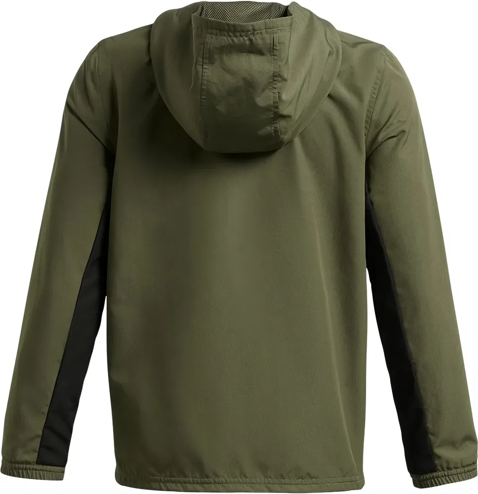 Куртка софтшелл с капюшоном B Rival Woven Jacke Under Armour, зеленый — фото 2