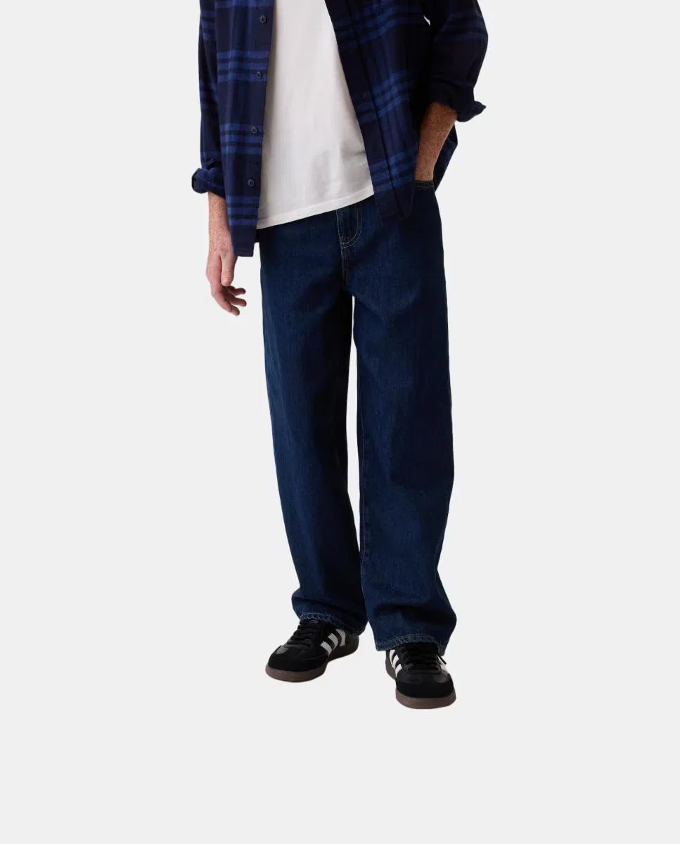 Детские джинсы, Vaquero Baggy Cinco Bolsillos, Gap, Azul índigo — фото 3