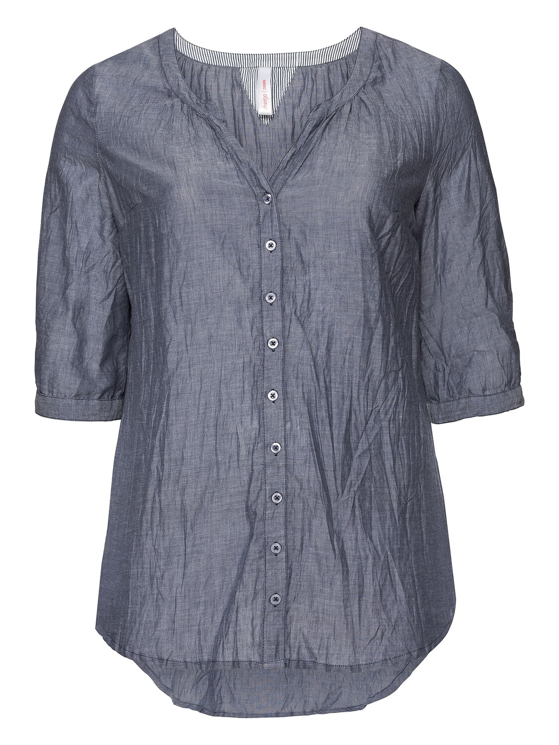 

Блуза sheego Long, цвет blue Denim