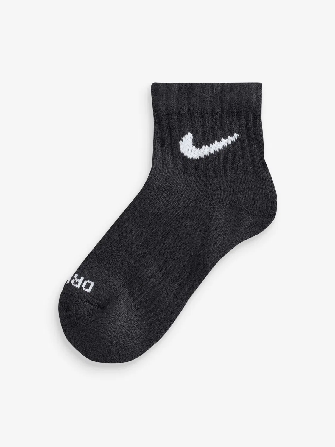 Носки Nike Performance Basic Quarter, зеленые — фото 2