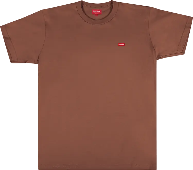 

Футболка Supreme Small Box Tee 'Brown', коричневый