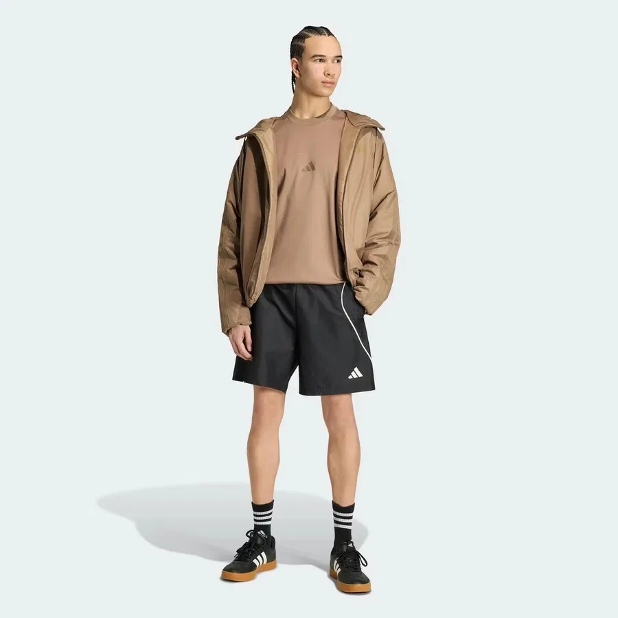 Футболка с длинным рукавом Z.N.E. adidas, Коричневый — фото 4