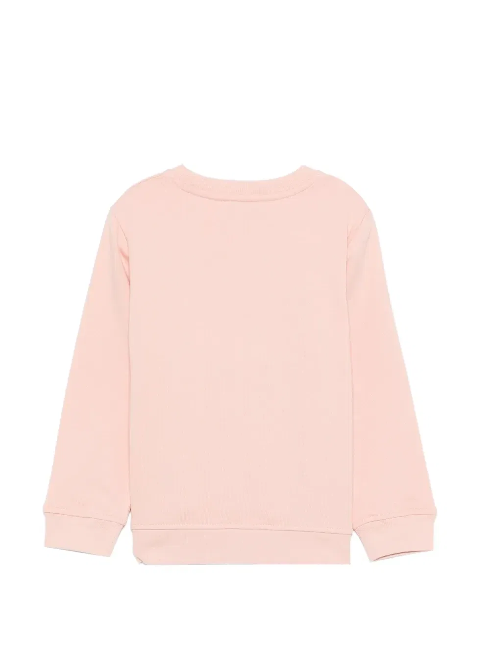 Свитшот с круглым вырезом и принтом лошади Stella McCartney Kids, розовый — фото 2