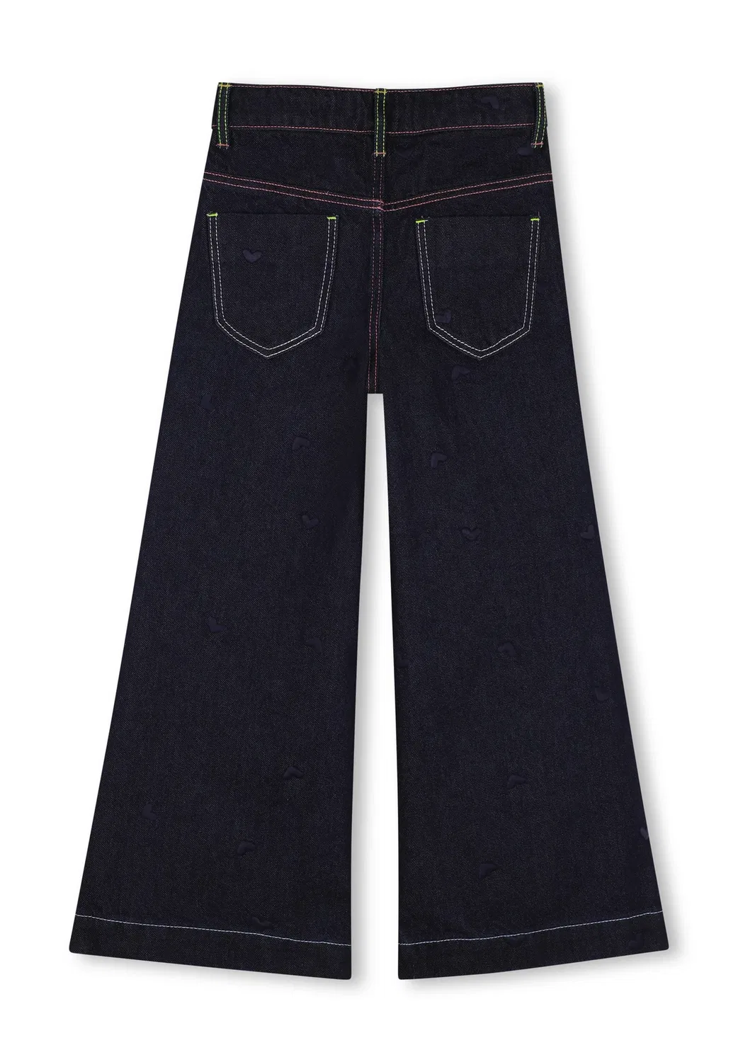 Джинсовые брюки для девочки - джинсы свободного кроя Billieblush, Raw Denim — фото 3