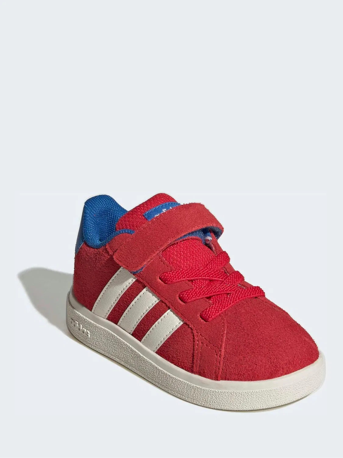 Кроссовки детские Grand Court 2.0 adidas, красный/белый — фото 3