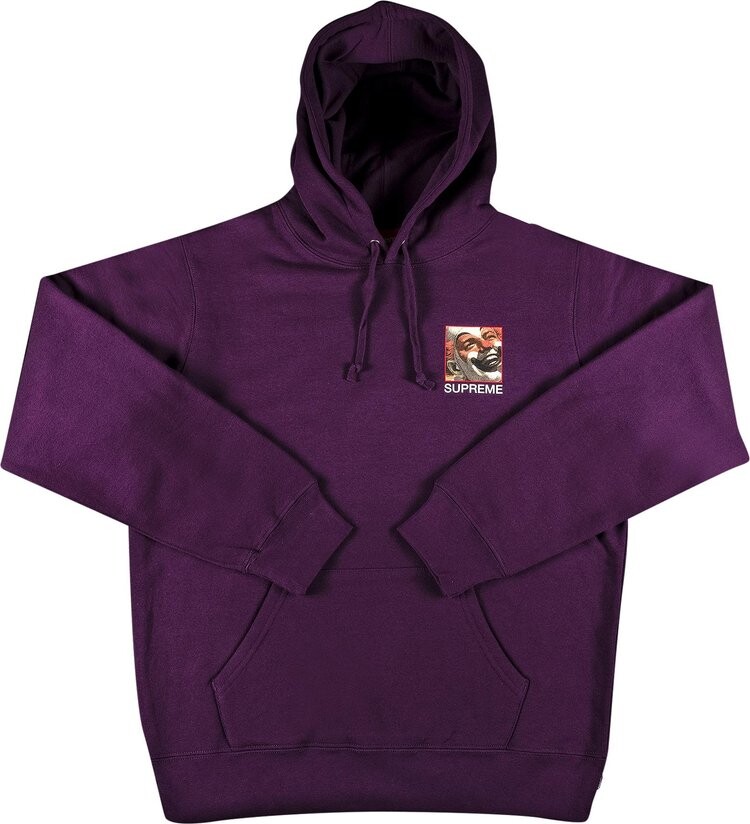 Толстовка Supreme x Butthole Surfers Hooded Sweatshirt 'Eggplant', фиолетовый — фото 2
