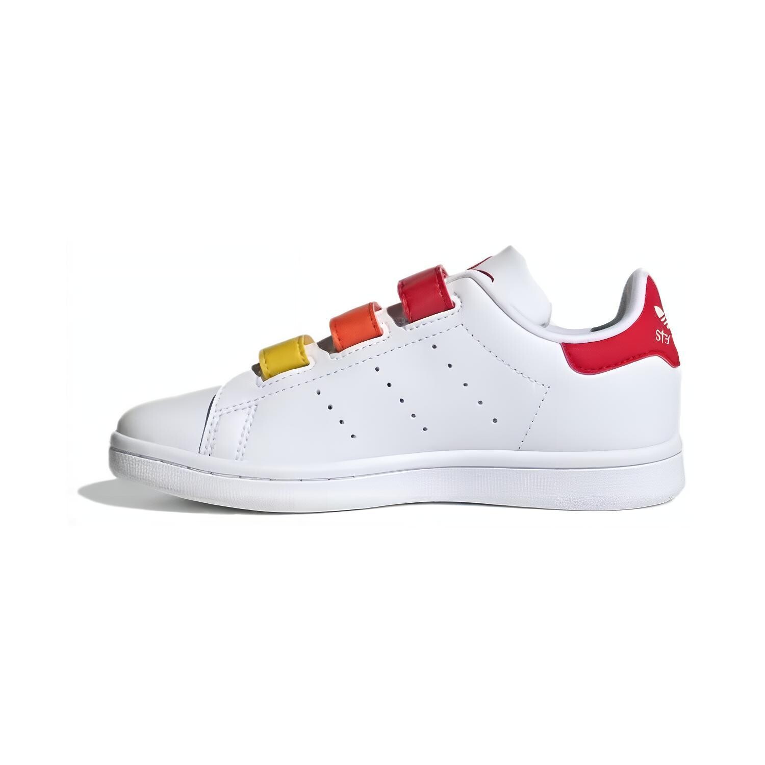 

Кроссовки Adidas Stan Smith Cloud White Better Scarlet PS, цвет Cloud White/Jia Crimson