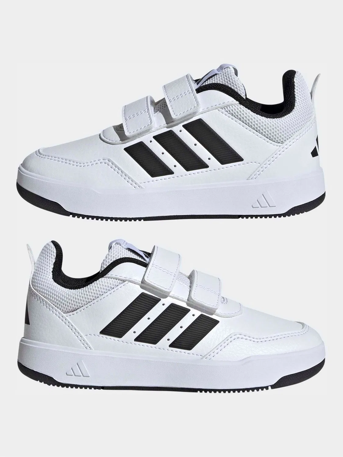 Кроссовки на липучке Tensaur Sport 3.0 adidas, белый/черный — фото 3
