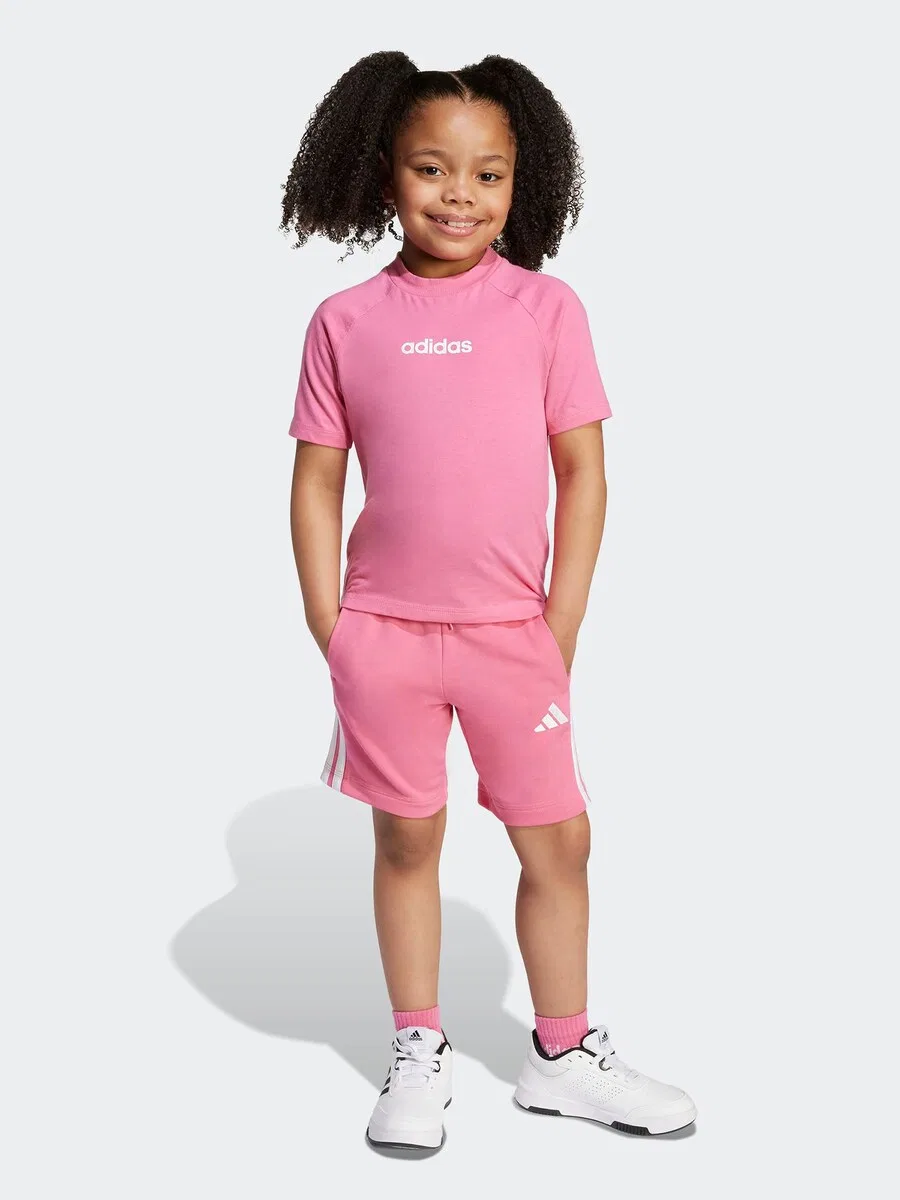 Футболка ADIDAS SPORTSWEAR розового цвета — фото 3