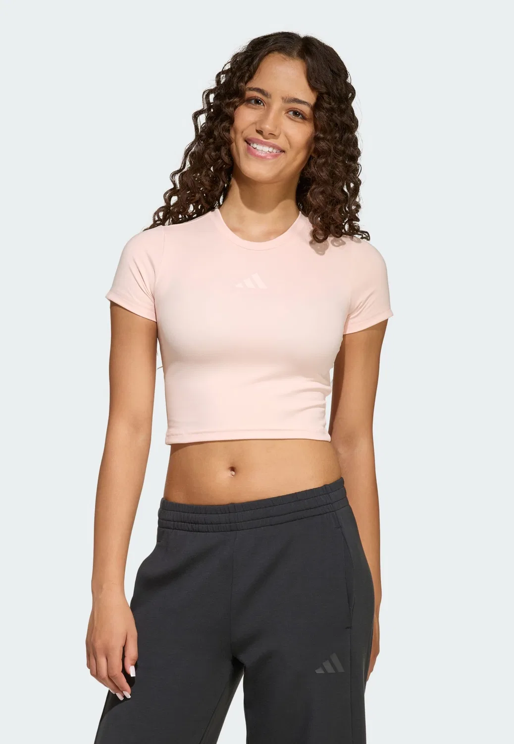 Спортивная футболка Adidas Sportswear Performance Shirt в розовом цвете — фото 2