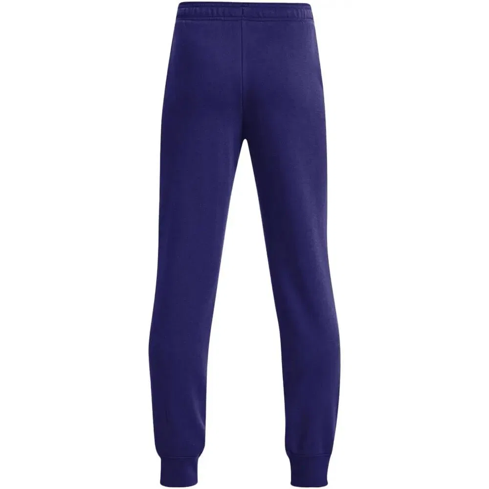 Детские спортивные штаны с длинным рукавом Under Armour Ua Rival Terry Jogger, Blue Aubergine — фото 3