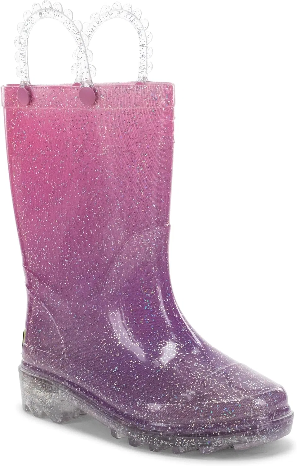 Детские дождевые сапоги со светодиодной подсветкой Western Chief, Glitter — фото 2