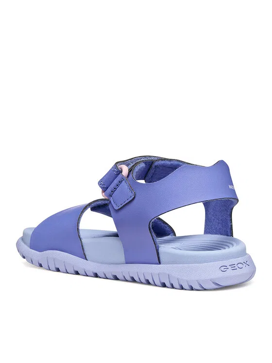 Сандалии J Sandal Fusbetto Gi Geox, фиолетовый — фото 3