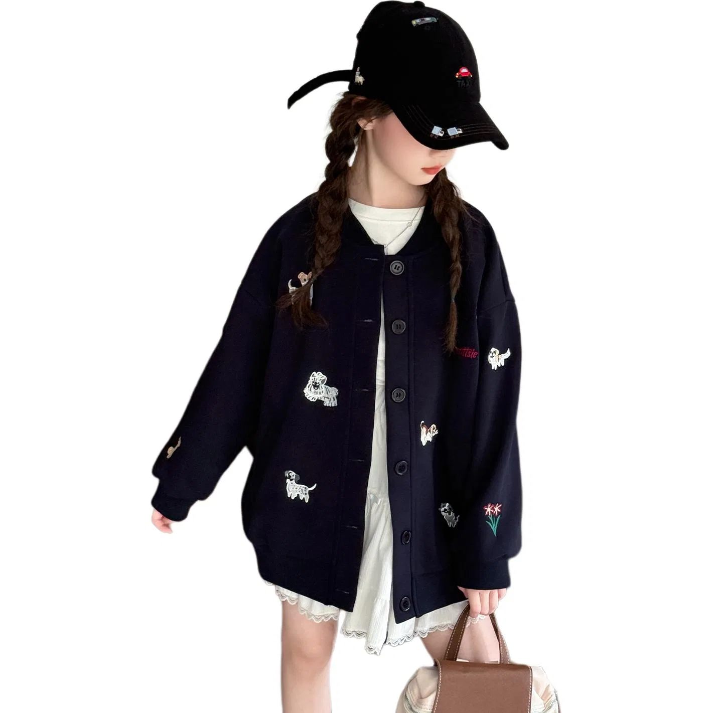 Детская бейсбольная куртка с воротником-поло, Baseball Collar Moderate, PLANDOO