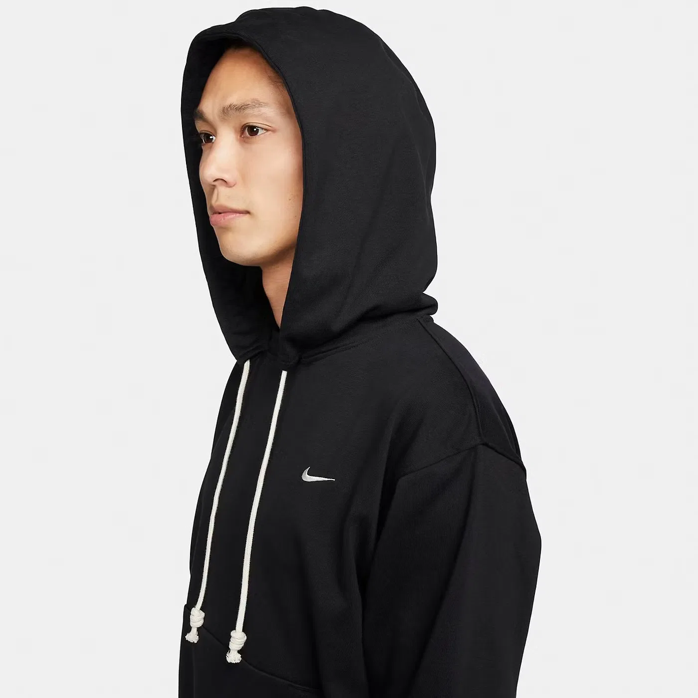 Худи баскетбольное с длинным рукавом Nike, черный — фото 3
