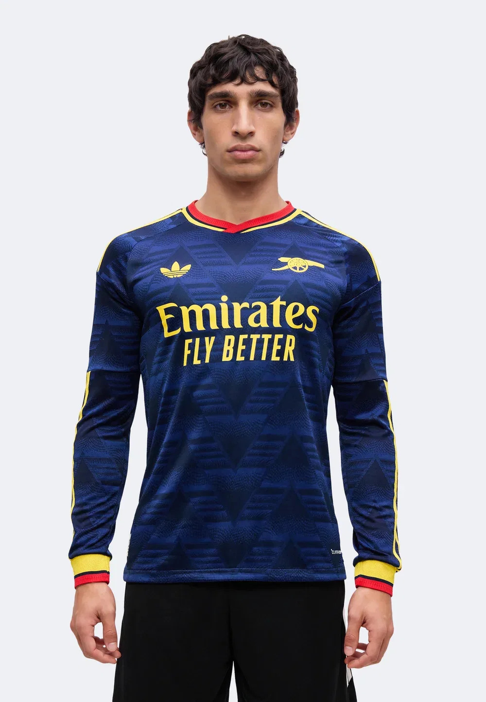Футболка с длинным рукавом «Арсенал» на выездной матч 26/27 - клубная форма Adidas Originals, Collegiate Navy
