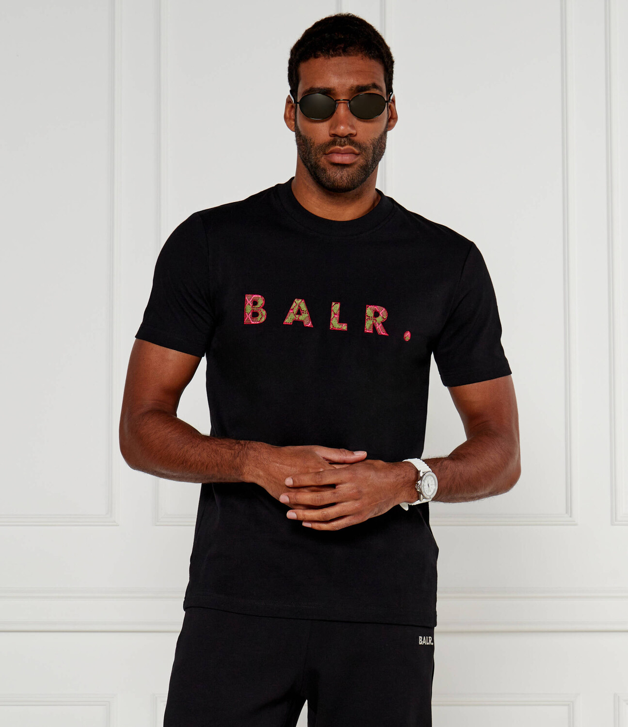 

Футболка BALR. Embro Regular Fit, черный