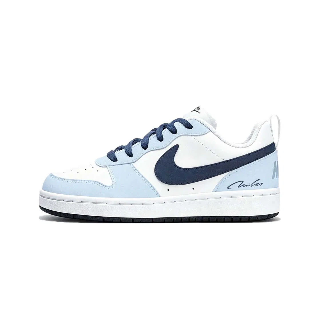 Детские кеды для скейтбординга с принтом Court Borough Nike, Milk Blue