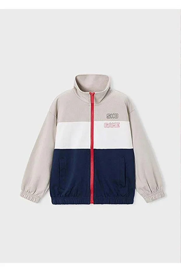 Детский комплект для мальчиков с капюшоном Mayoral, Navy Blue — фото 2