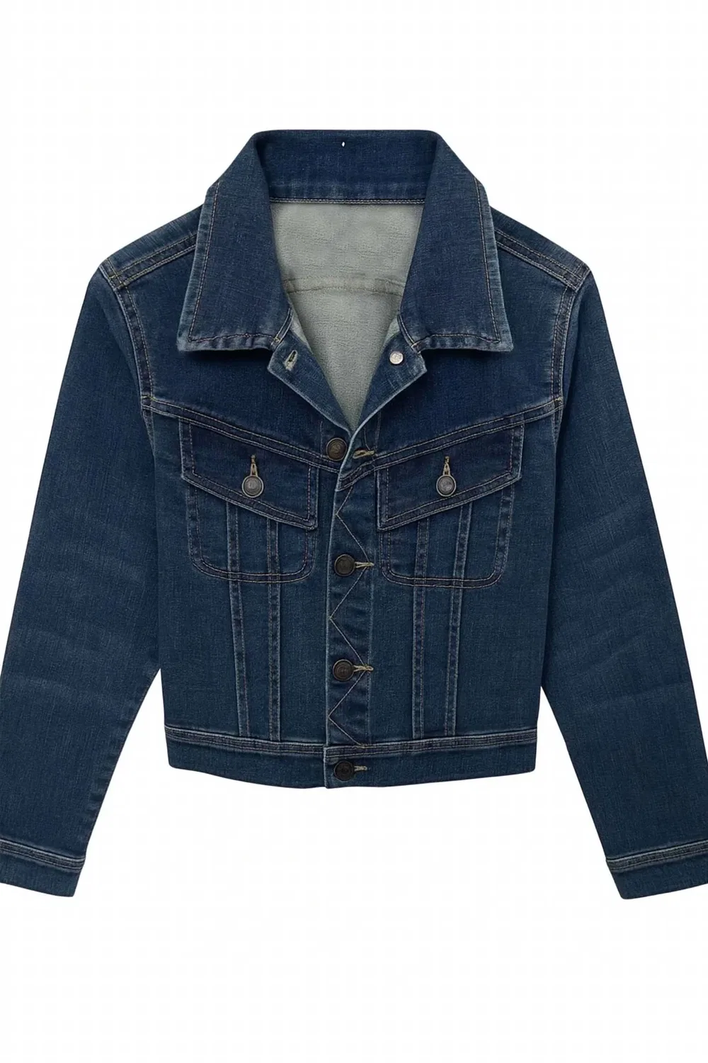Детская джинсовая куртка с длинным рукавом Dallas Jacket KatieJnyc, Dark Denim — фото 2