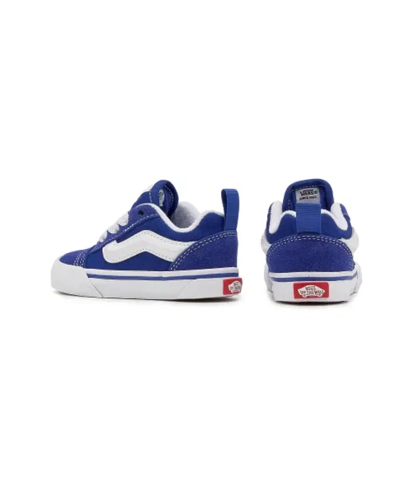 Кроссовки детские с эластичными шнурками, Нью Скул Vans Kids, белый — фото 4