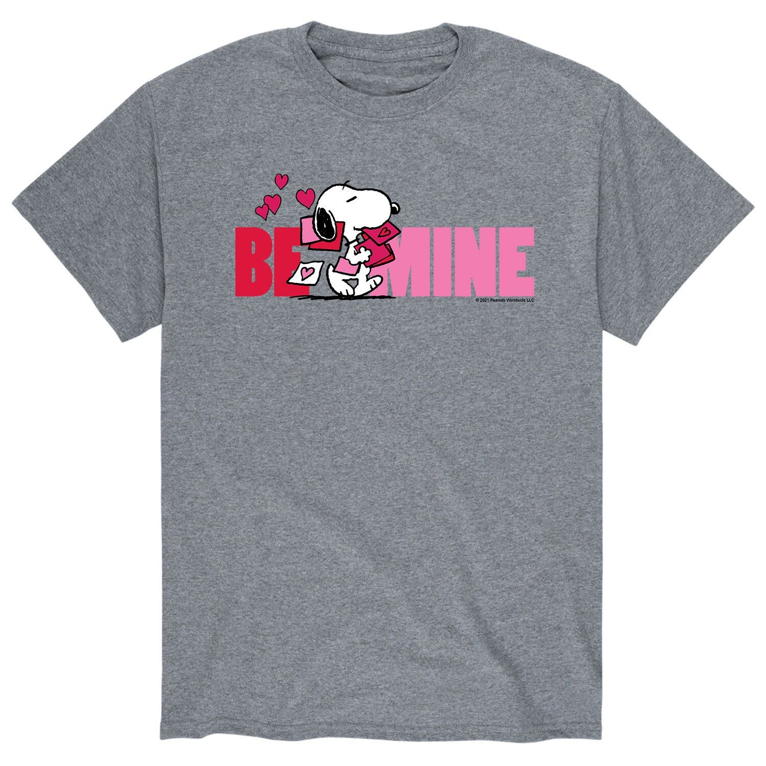 

Мужская футболка Peanuts Be Mine Licensed Character