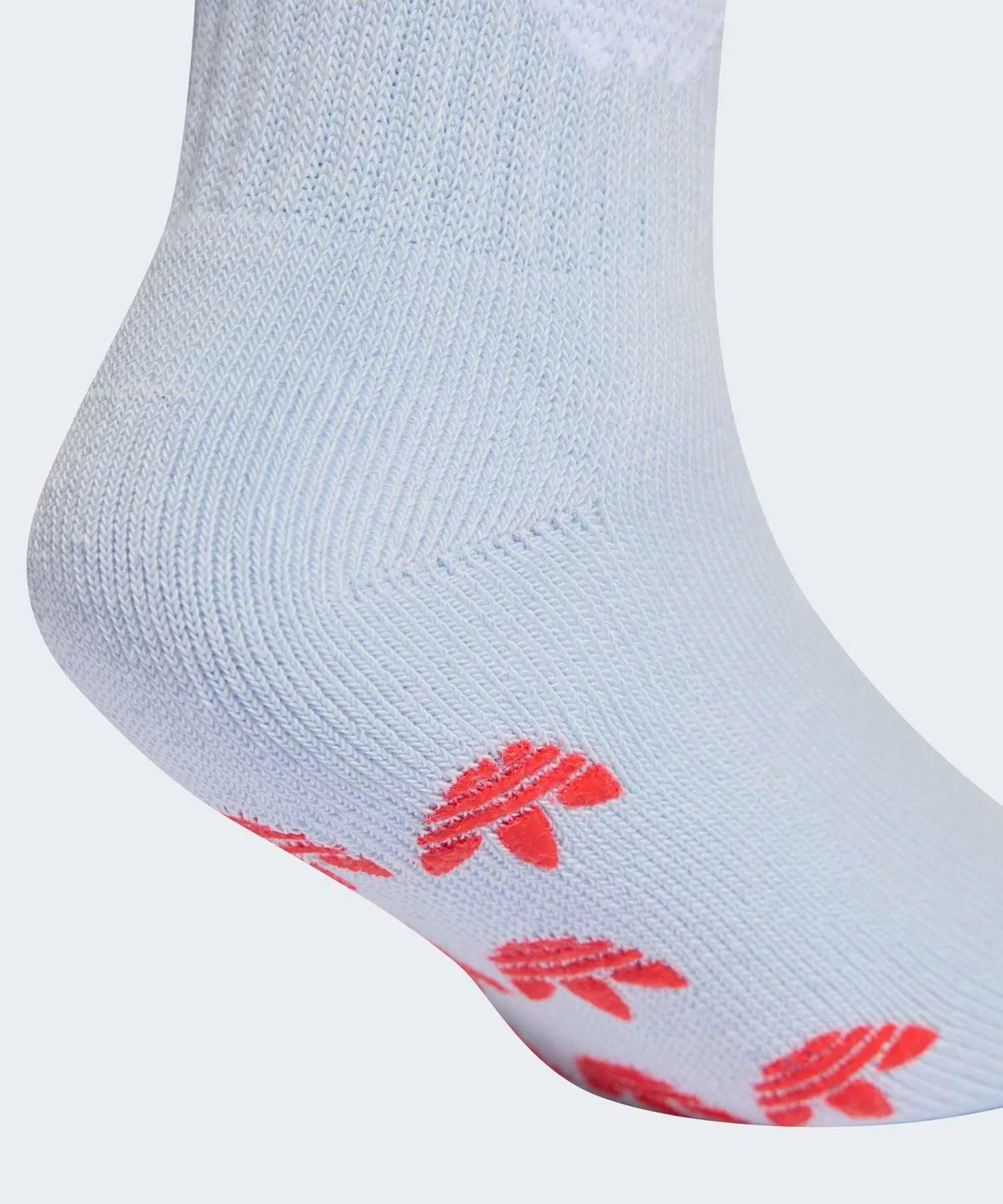 Детские носки с антискользящей подошвой, комплект из 2 пар Adidas Originals, Blue — фото 4