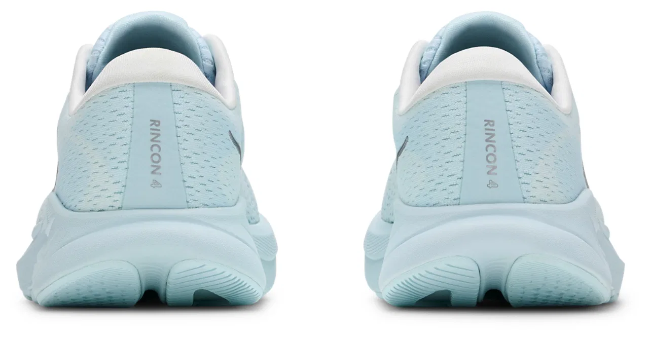 Детские кроссовки для девочек с двойным жаккардовым верхом HOKA Rincon 4, Blue Blue — фото 3