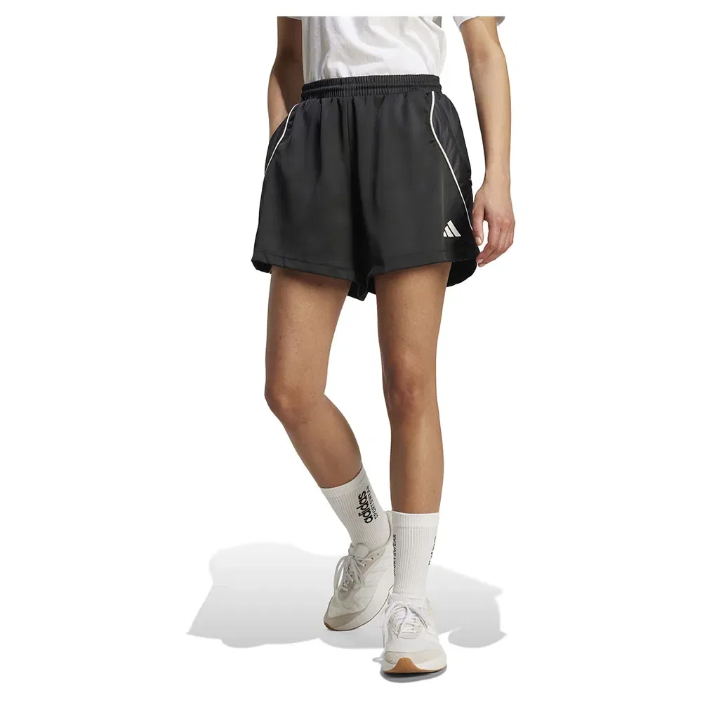 Мужские шорты с сатиновой окантовкой Stadium Adidas, Black
