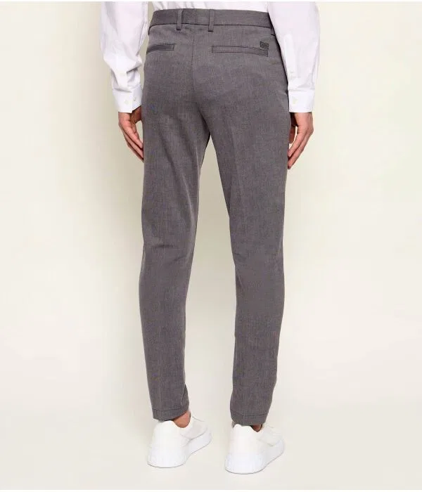 Мужские чиносы H-Kaiton1 Slim Fit BOSS, серый — фото 4