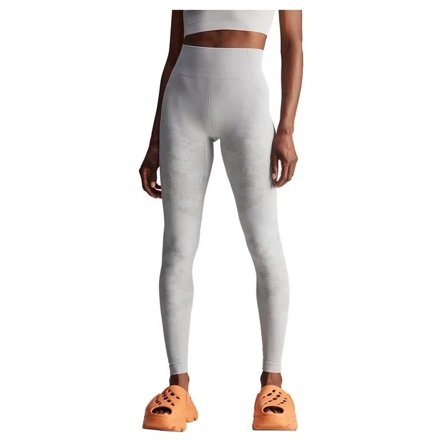 Женские леггинсы с принтом Asmc Tst Leg adidas, Серый — фото 3